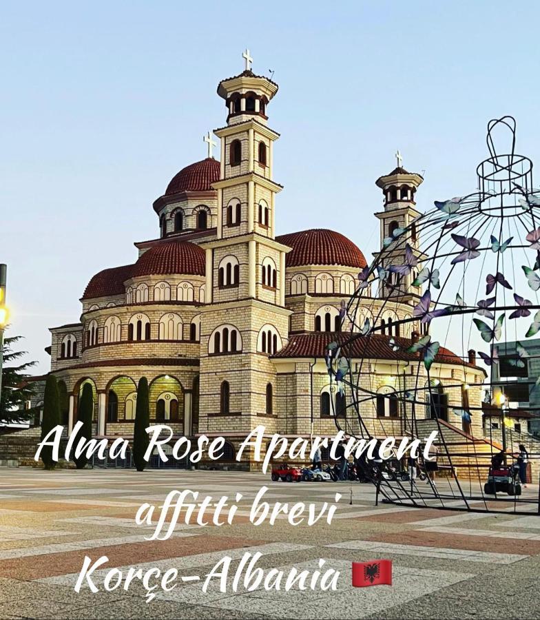Alma Rose Apartment Korce Esterno foto
